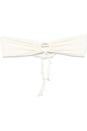 Jil Sander Top de bikini estilo bandeau