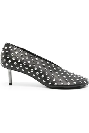 Jil Sander Zapatillas con apliques y tacón de 50mm