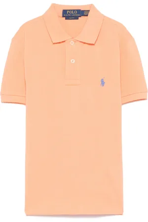 Ralph Lauren Playera tipo polo con logo bordado