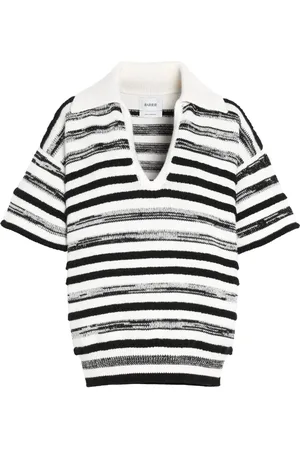 Barrie Playera tipo polo a rayas