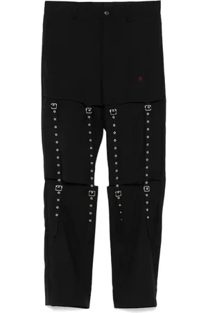 NOIR KEI NINOMIYA Pantalones de lana de x Comme Des Garçons