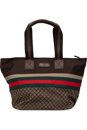 Gucci Tote Diamante Nylon Web 2000-2015