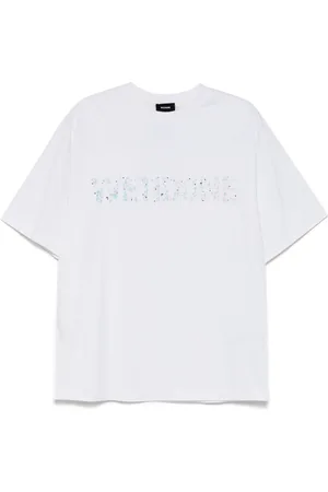 We11 Done Playera con logo brillante