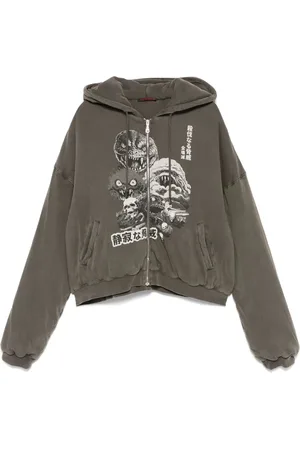 LU’U DAN Hoodie capitonada