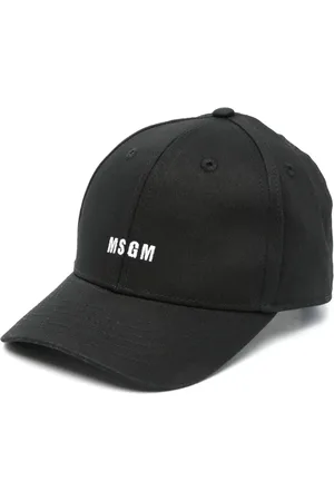 Msgm Gorra con logo bordado