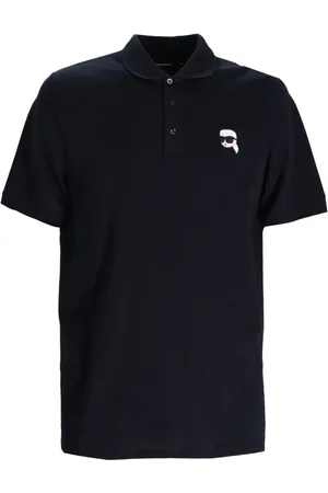 Karl Lagerfeld Playera tipo polo Ikonik Karl