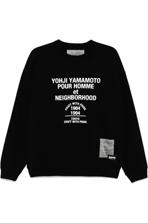 YOHJI YAMAMOTO Sudadera estampada de manga larga de x Neighborhood