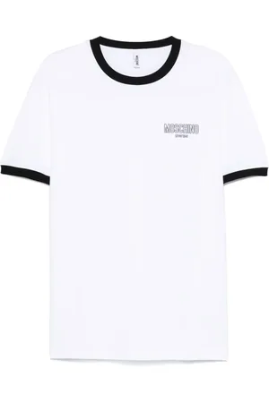 Moschino Playera con logo estampado