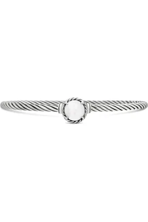 David Yurman Pulsera Petite Chatelaine en plata de ley de 3mm
