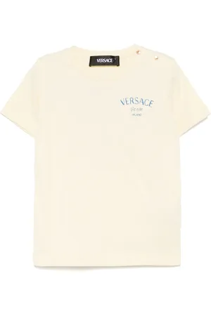 VERSACE Playera con logo estampado