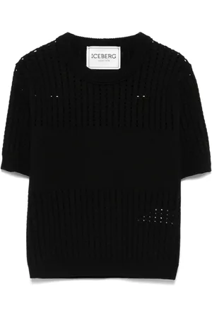 Iceberg Playera de tejido waffle