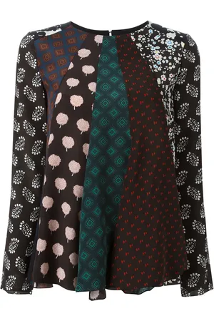 Lanvin Patchwork pattern blouse
