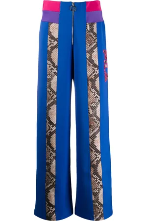 Fila Pantalones anchos con logo de paneles