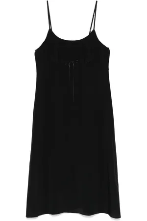 Simone Rocha Slip dress midi con moño