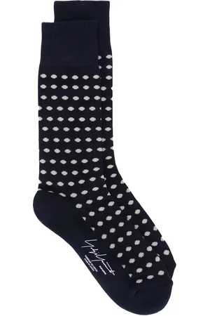YOHJI YAMAMOTO Calcetines con motivo de lunares