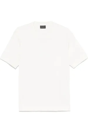 Emporio Armani Playera con logo de goma