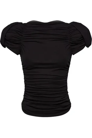MAGDA BUTRYM Blusa fruncida con mangas farol