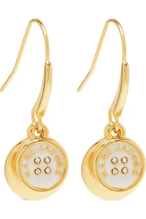 Marc Jacobs Aretes Button Drop