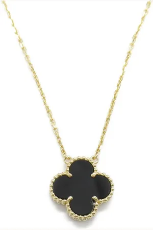 Van cleef Collar Alhambra en oro amarillo de 18kt con ónix 2010