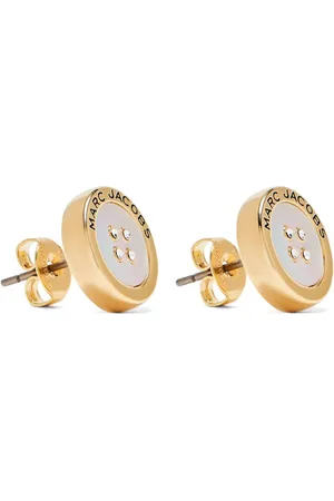 Marc Jacobs Aretes Button