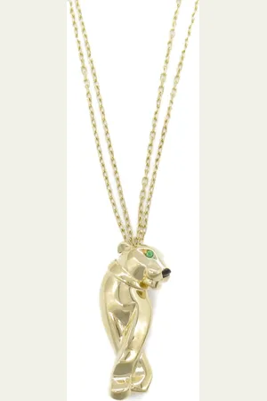 Cartier Collar Panthère en oro amarillo de 18kt con ónix y tsavorita 2010