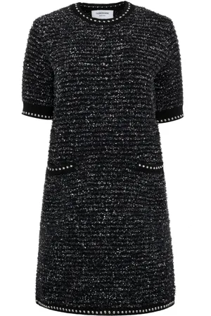 Thom Browne Vestido corto Eyelash
