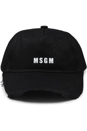 Msgm Gorra con logo bordado