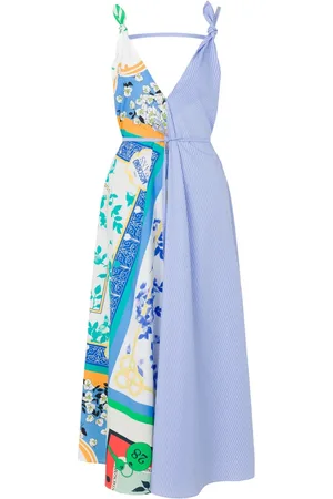 Moschino Vestido largo con paneles