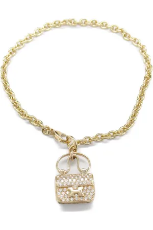 Hermès Pulsera Amulet Constance en oro rosa de 18kt con diamantes 2010