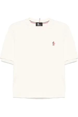 Moncler Playera con parche del logo