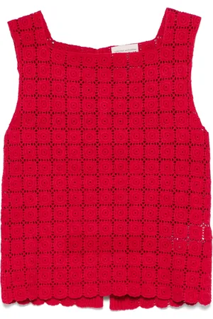 SEMICOUTURE Top Azul