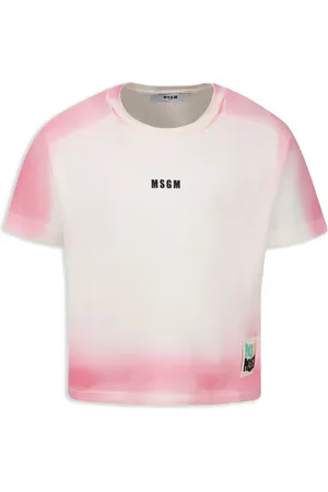 Msgm Playera de algodón