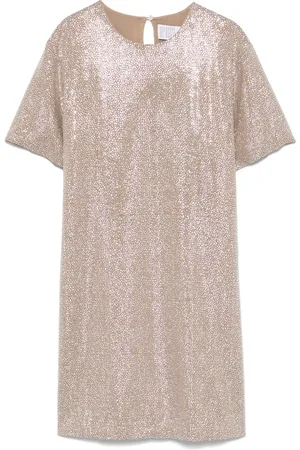 GIUSEPPE DI MORABITO Vestido corto con detalles de cristal