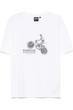 Barbour Playera con estampado gráfico