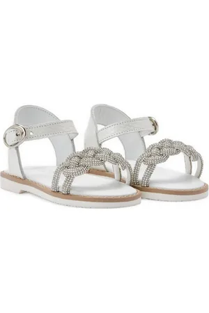 Babywalker Sandalias planas con tiras trenzadas