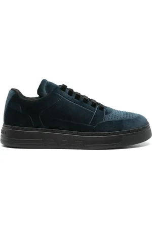 Emporio Armani Tenis de terciopelo