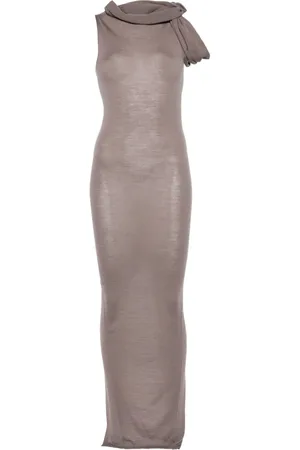 Rick Owens Vestido largo Banded T