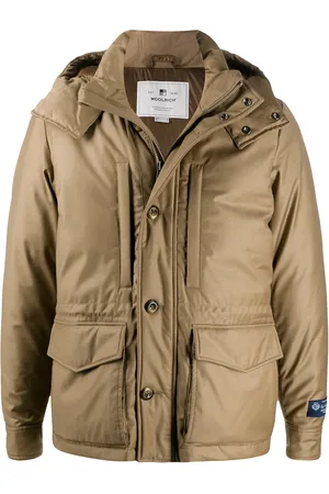 Woolrich Parka con capucha y parche del logo
