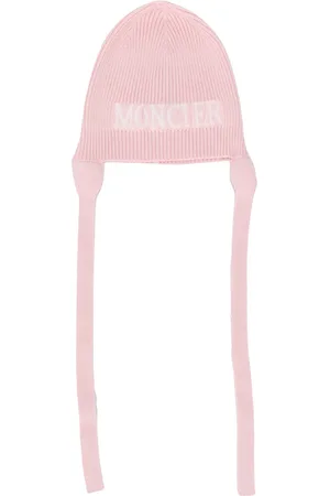 Moncler Gorro tejido con parche del logo