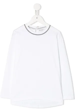 Brunello Cucinelli Playera manga larga