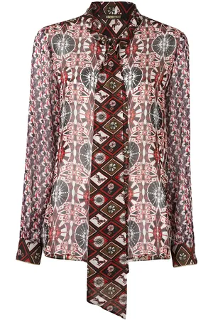 Roberto Cavalli Kaleidoscopic print blouse