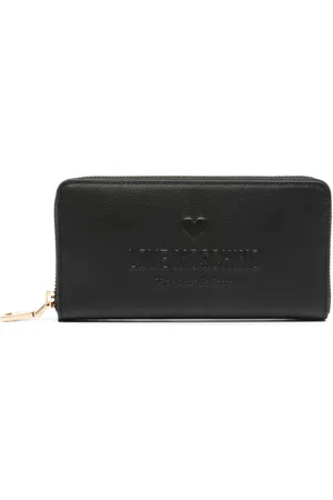 Moschino Cartera con logo en relieve