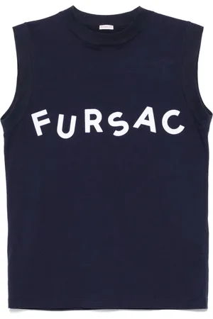 Fursac Camiseta con logo afelpado