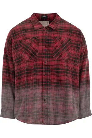R13 Camisa con cuello caído