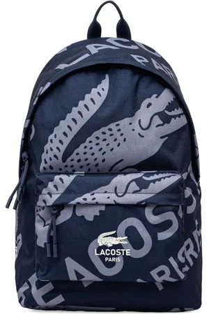 Lacoste Mochila con logo estampado