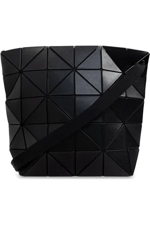 Issey Miyake Bolsa de hombro con paneles geométricos