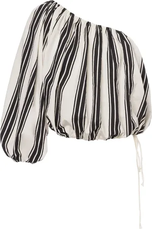 Serafini Top con hombro descubierto