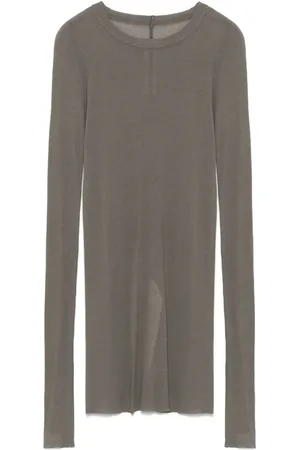 Rick Owens Playera de canalé