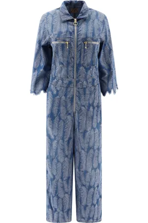 KAPITAL Jumpsuit de mezclilla Magpie