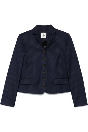 THE GARMENT Blazer con motivo de rayas diplomáticas